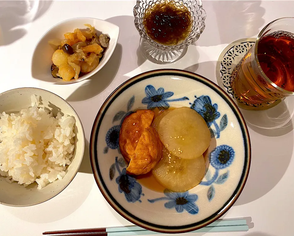 大根救済！煮物メインの晩ごはん|みきちごさん