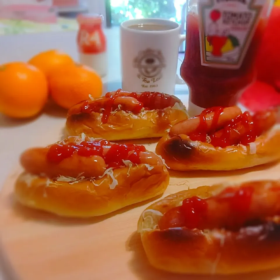 朝ごパン ホットドッグ～♪♪|砂糖味屋キッチンさん