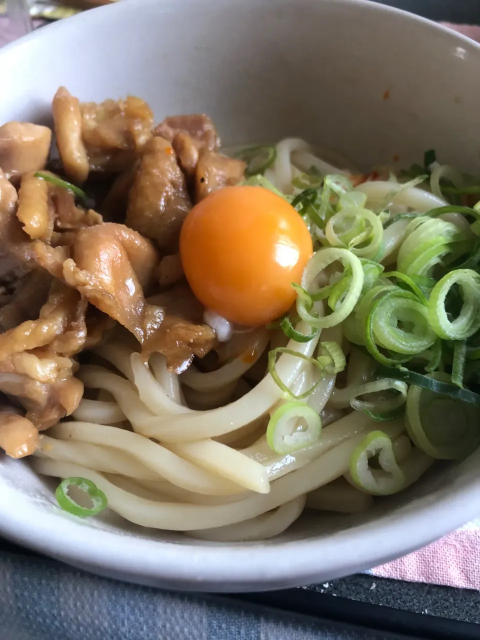 お昼ご飯、息子作😁|ころりんさん