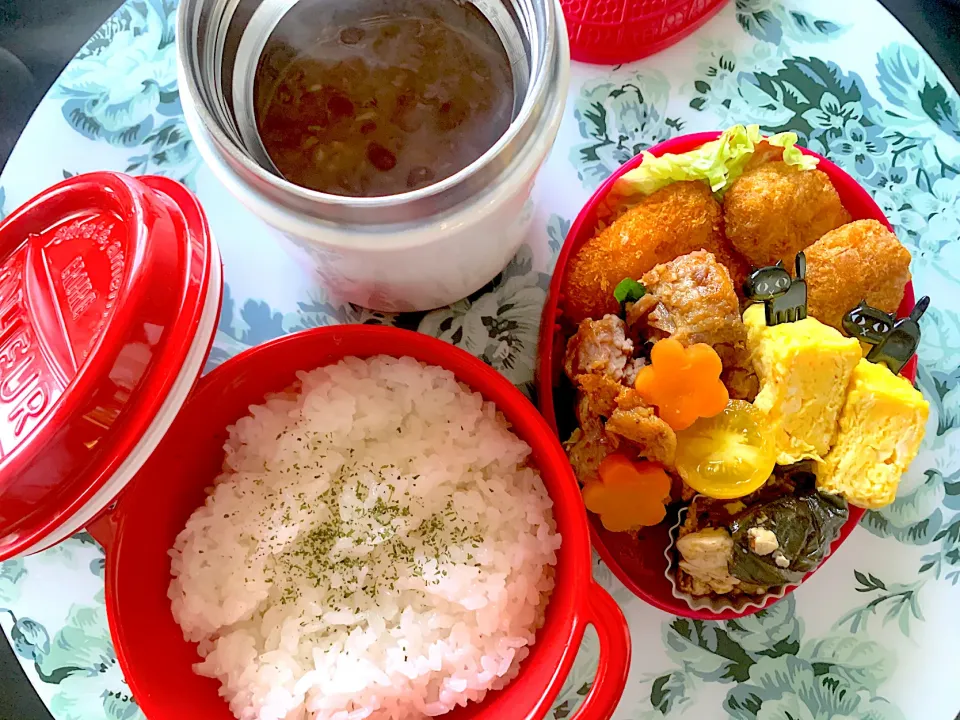 Snapdishの料理写真:【中2男子弁当】🇧🇷フェイジョン|まりっぺさん