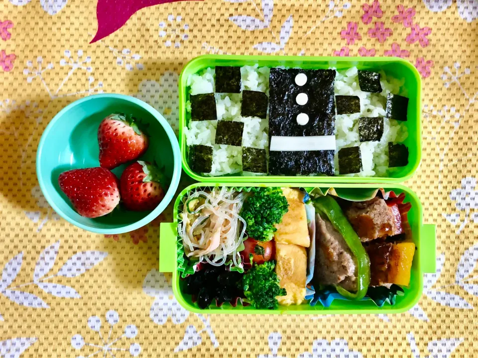 学童お弁当|でこちゃびんさん