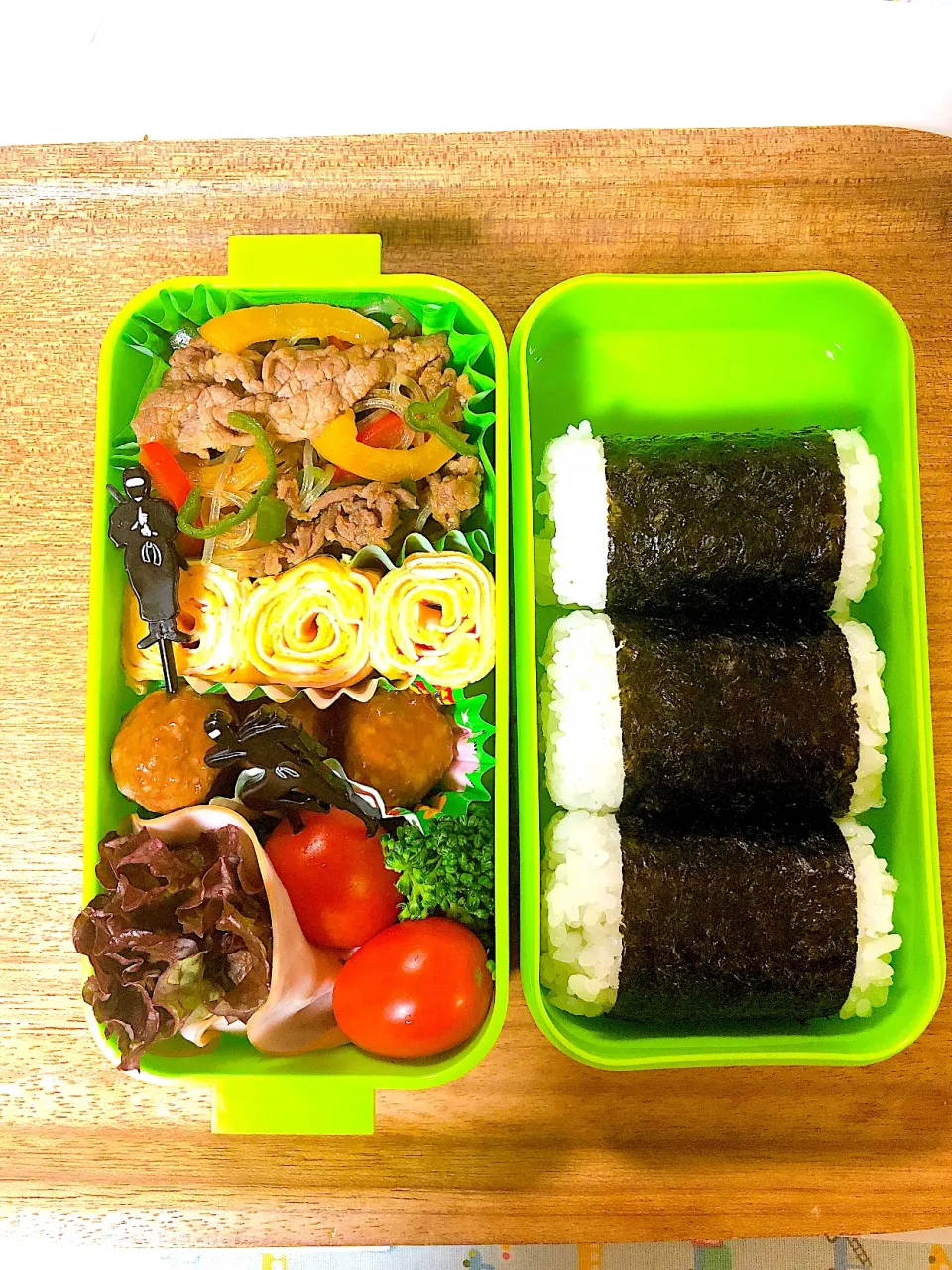 学童お弁当|でこちゃびんさん