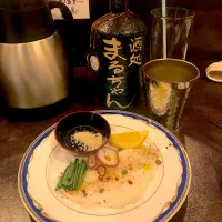 Snapdishの料理写真:水だこのカルパッチョ|isshyaさん