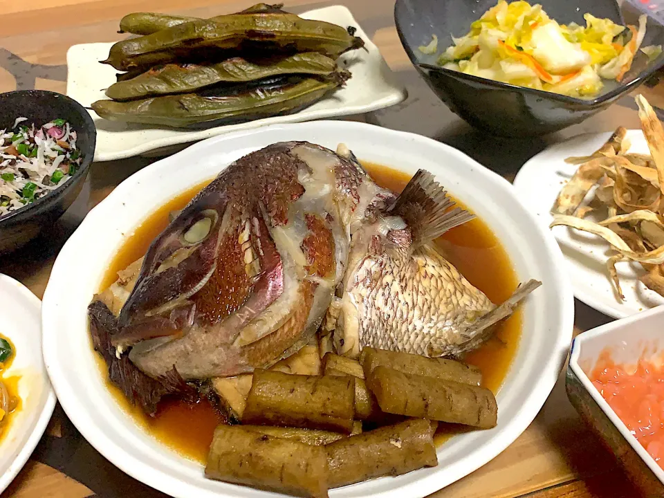 鯛のかぶと煮🐟|えみりんさん