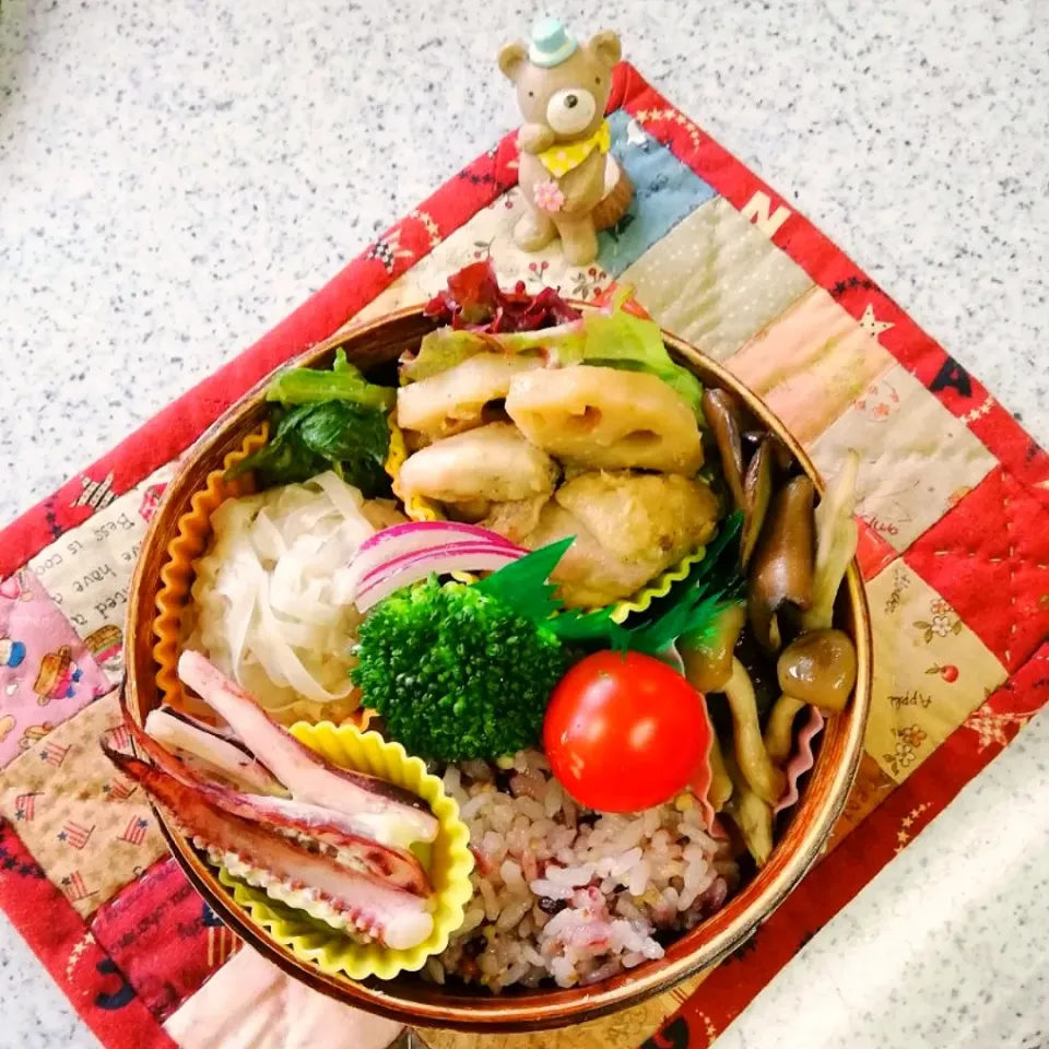 Snapdishの料理写真:今日のお弁当😊|naonaomimichanさん