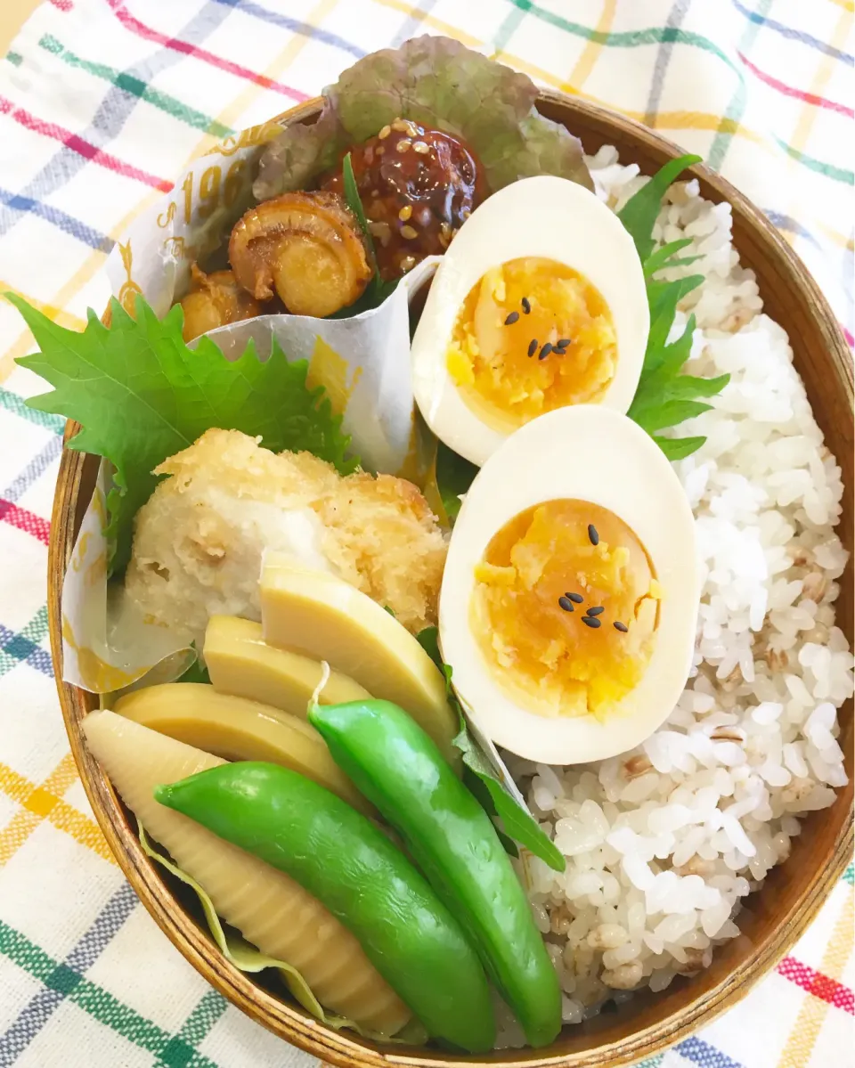 Snapdishの料理写真:今日のパパ弁当は筍弁当♪|key♪さん