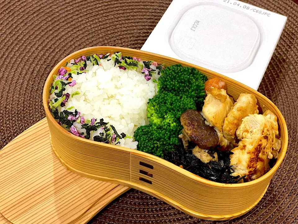 2021.4.1 エープリルフールの夫弁当🍱はリクエストの納豆付き😆|Seikoさん