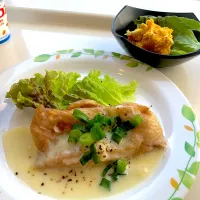 Snapdishの料理写真:朝の寮飯　day6|ポンデさん