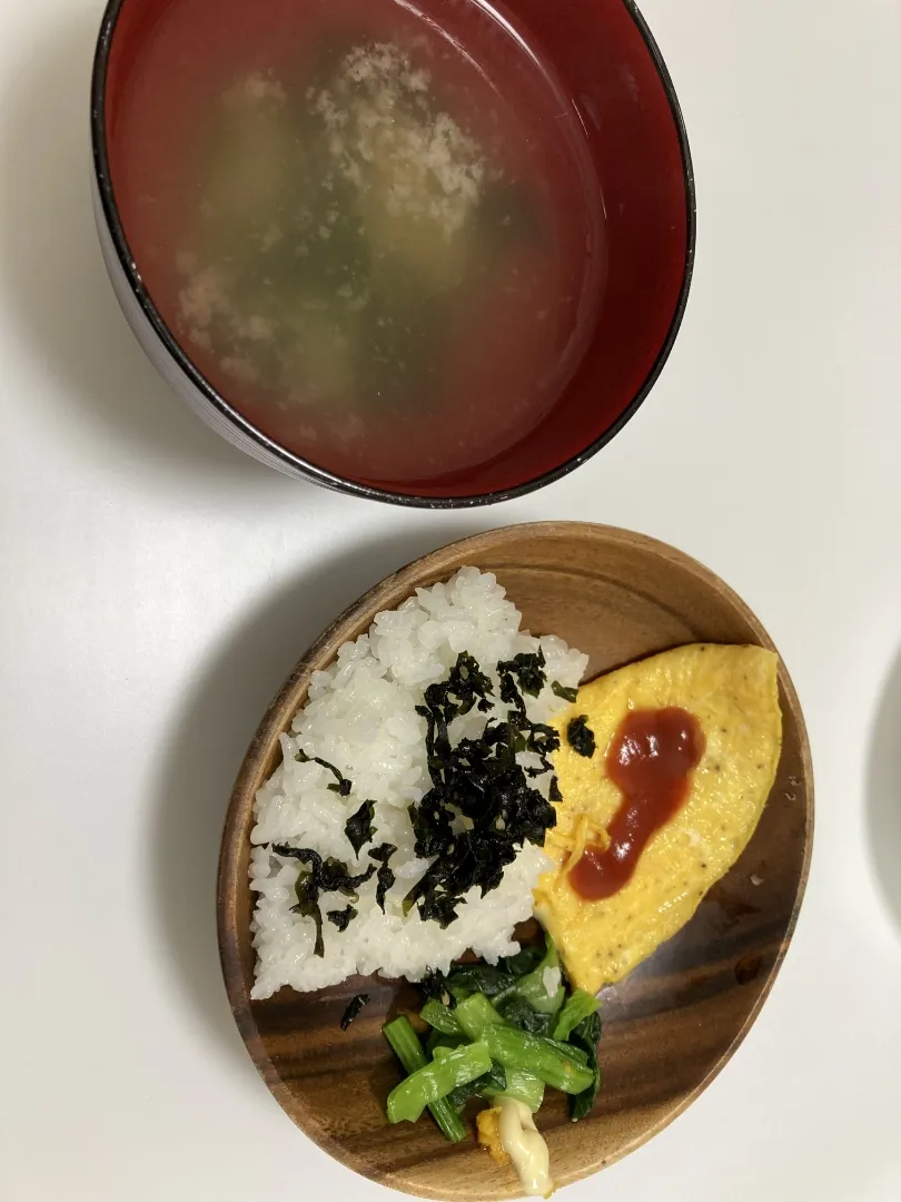 残り物で朝ごはん|かやさん