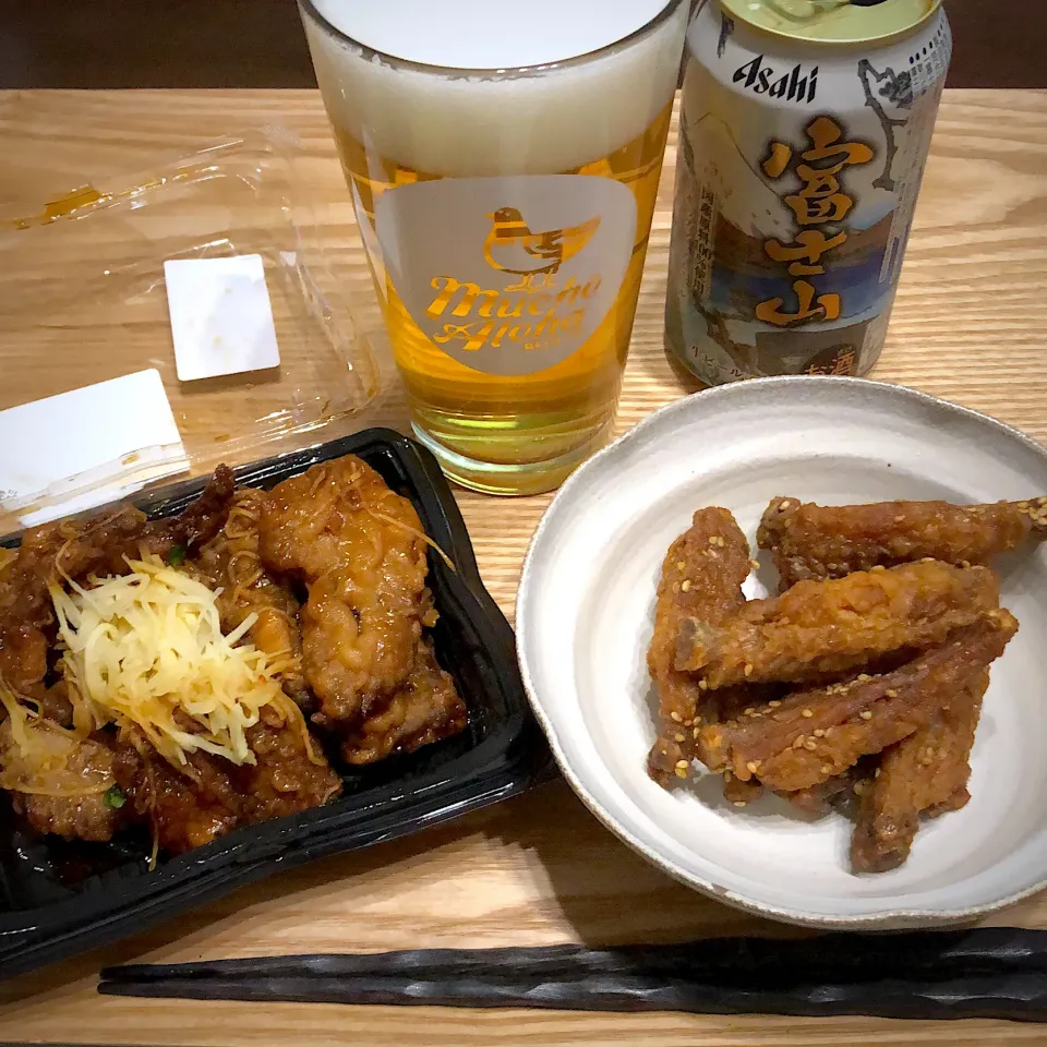 街の鶏屋さんの肴と🍺|Jean Nobyさん