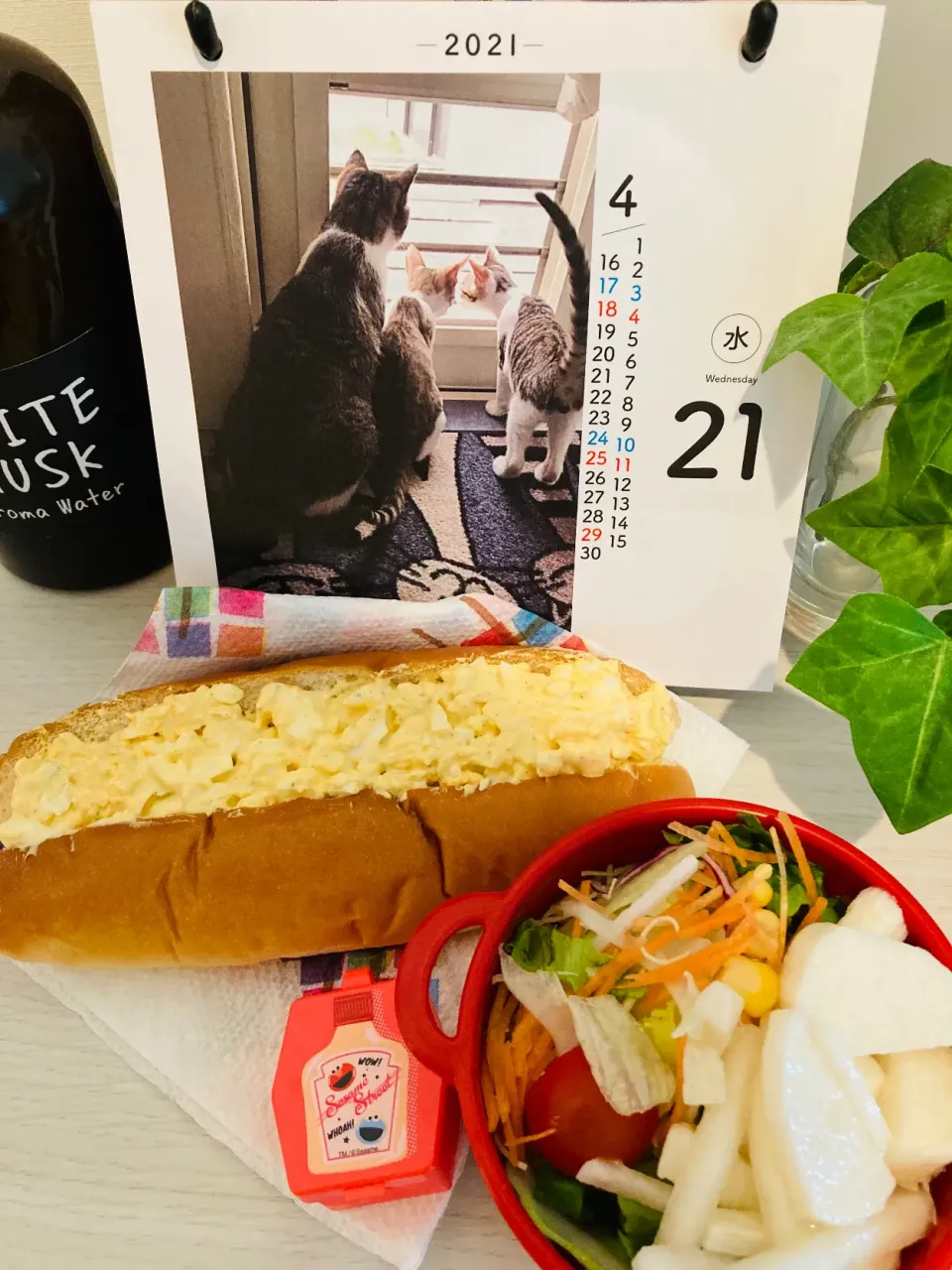 Snapdishの料理写真:20210421🍱今日の自分弁当🍱|akiyo22さん