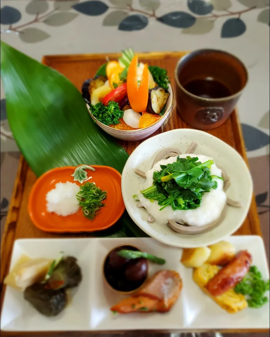 Snapdishの料理写真:今日の朝ごはん🍚|こまちさん