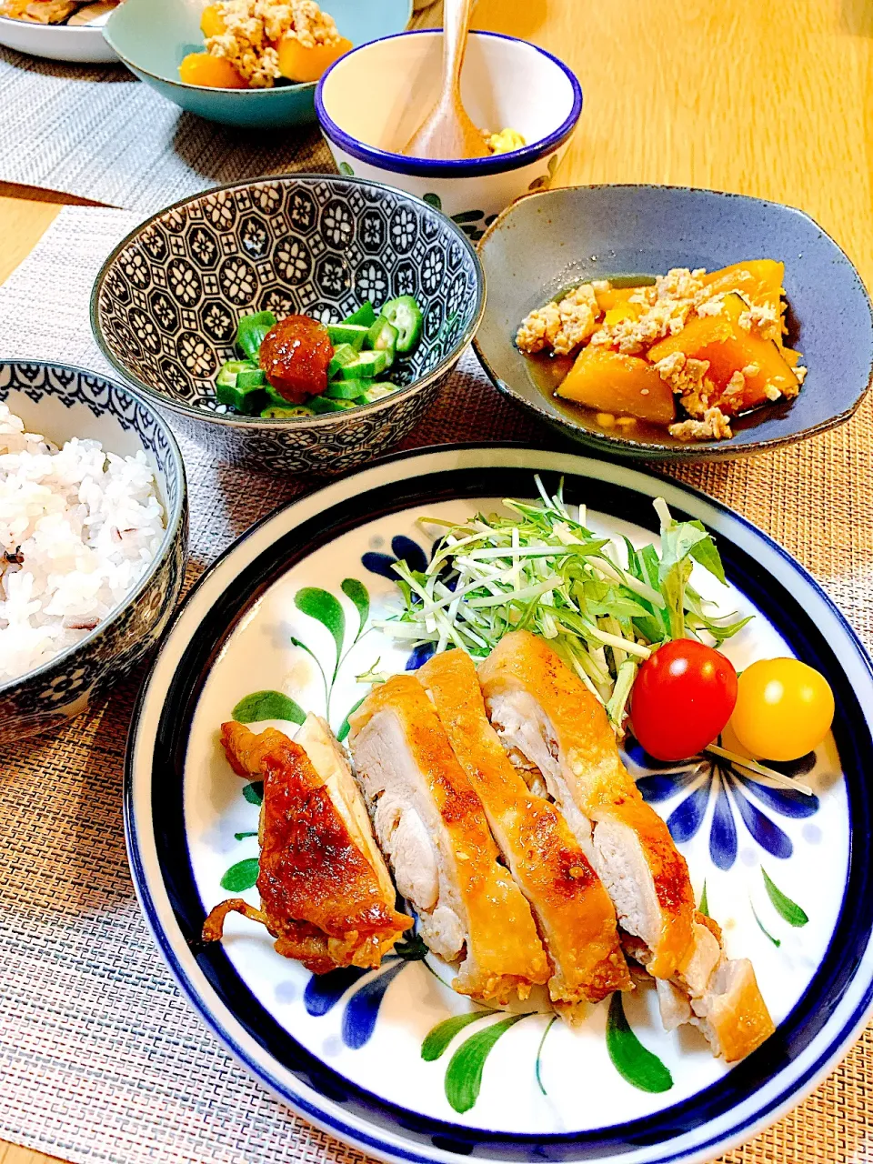 鶏の味噌漬け焼きで晩御飯|Mikaさん