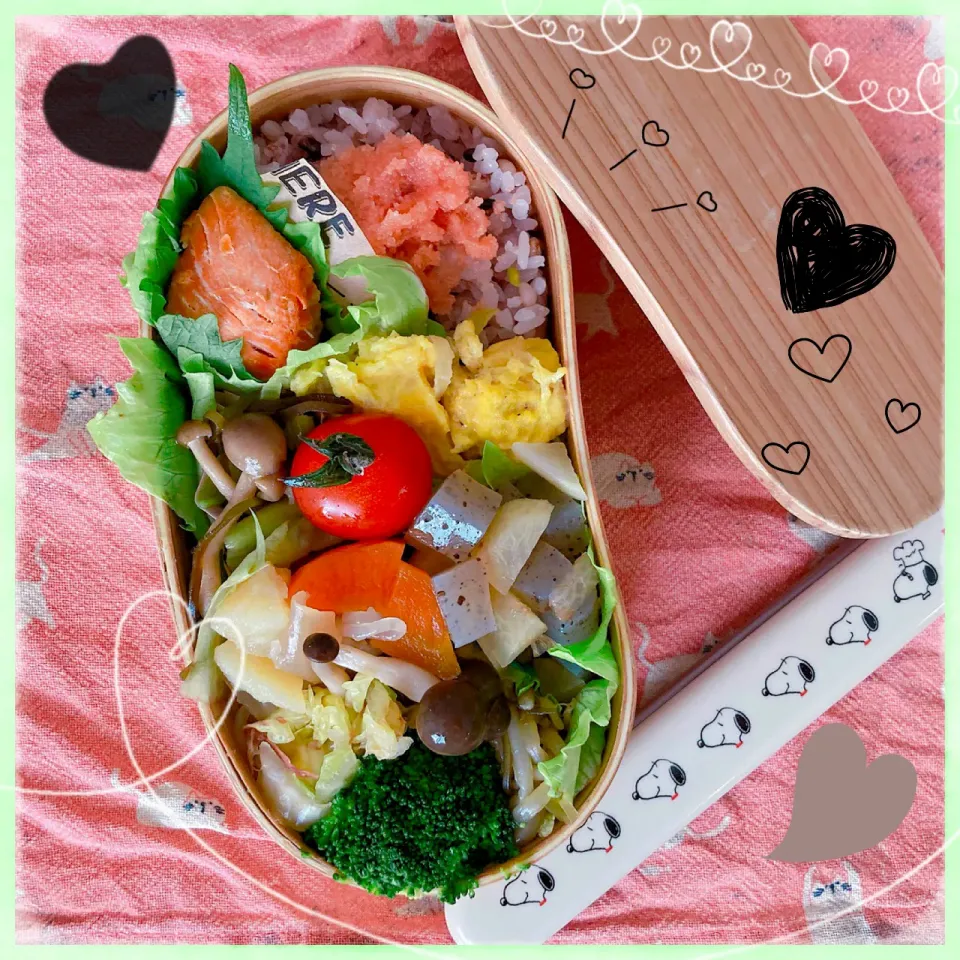 ４／２２ ｔｈｒ 鮭弁当🍴|rinaronarさん