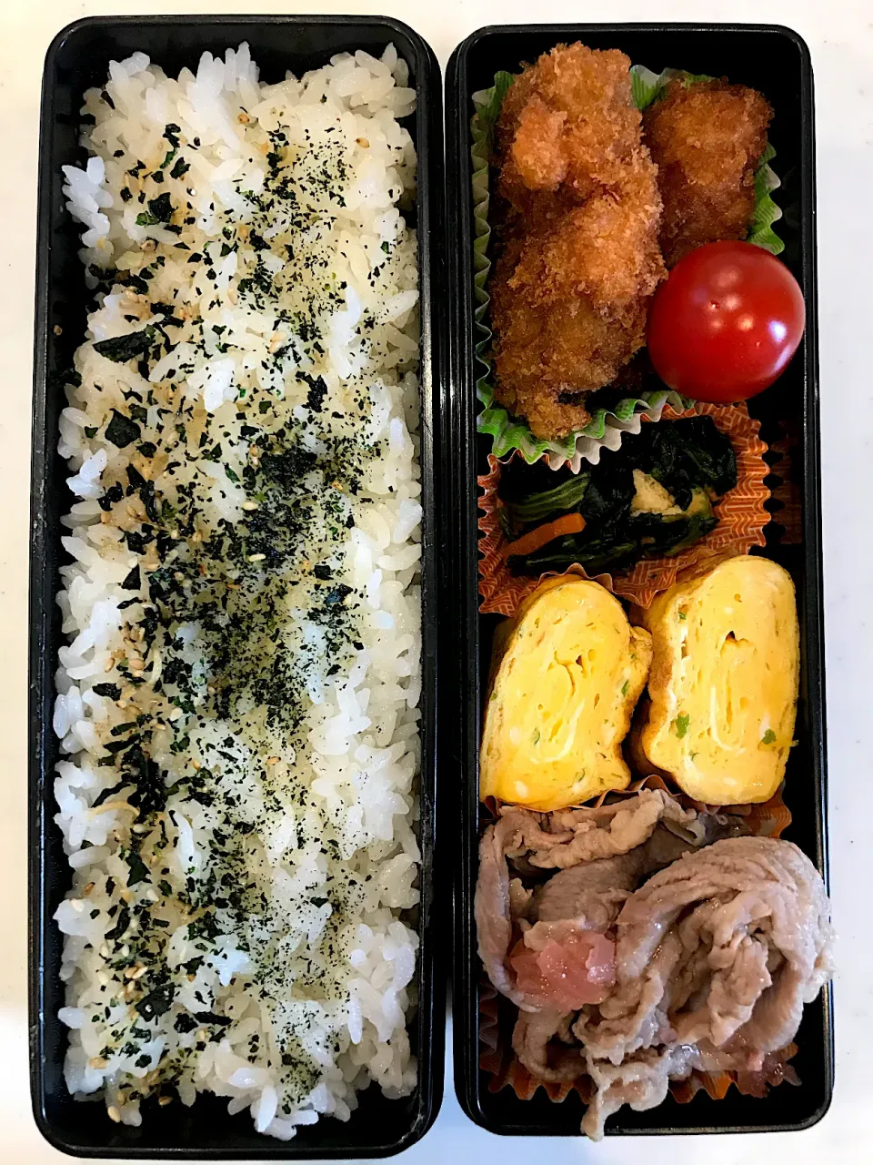 Snapdishの料理写真:2021.4.22 (木) パパのお弁当🍱|あっきーよさん