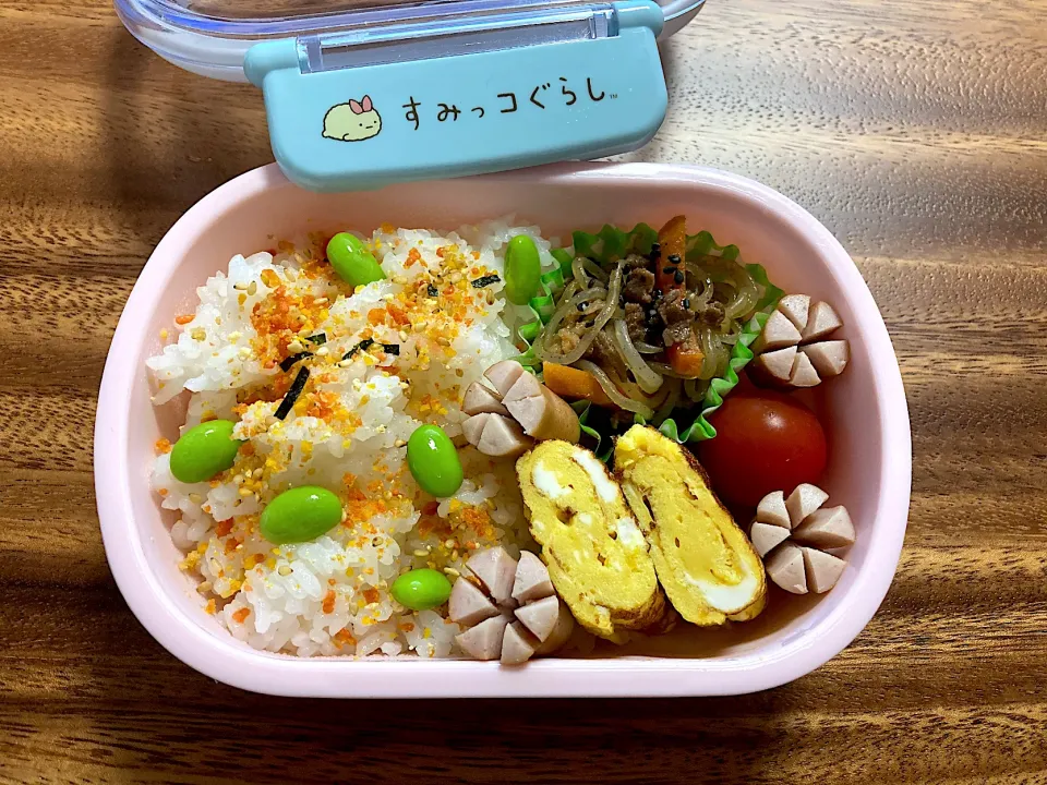 【幼稚園お弁当】年中もがんばるぞ☆|りんごさん