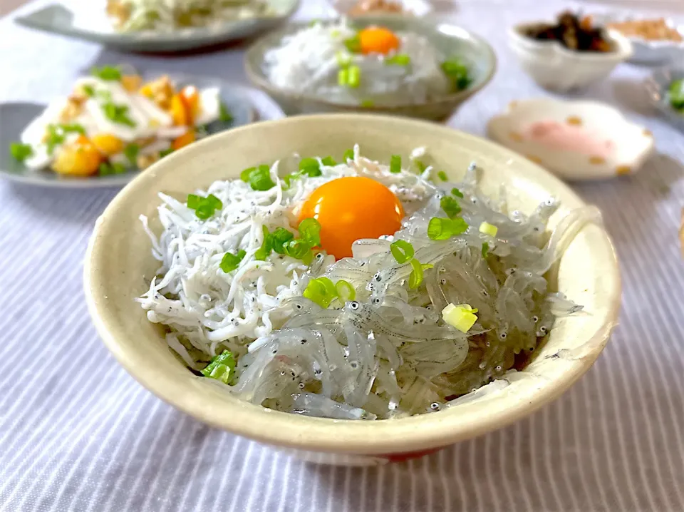 生しらすと茹でしらすの丼|ゆかりさん