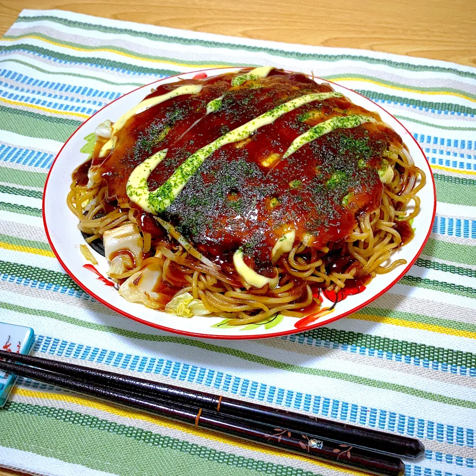 フライパンでお好み焼きに挑戦❣️|ツインうさぎさん