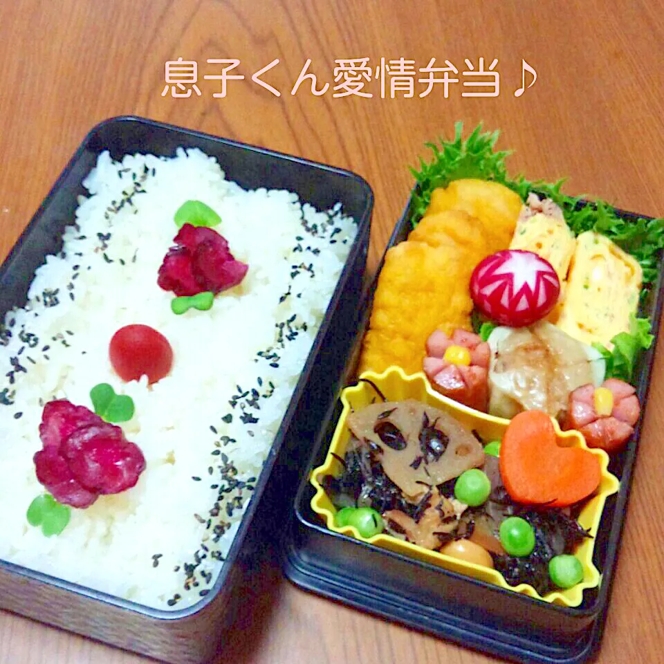 Snapdishの料理写真:今日のお弁当🍱|理恵さん