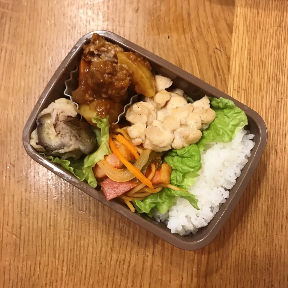 Snapdishの料理写真:中3娘弁当4月23日|hatabowwyomeさん