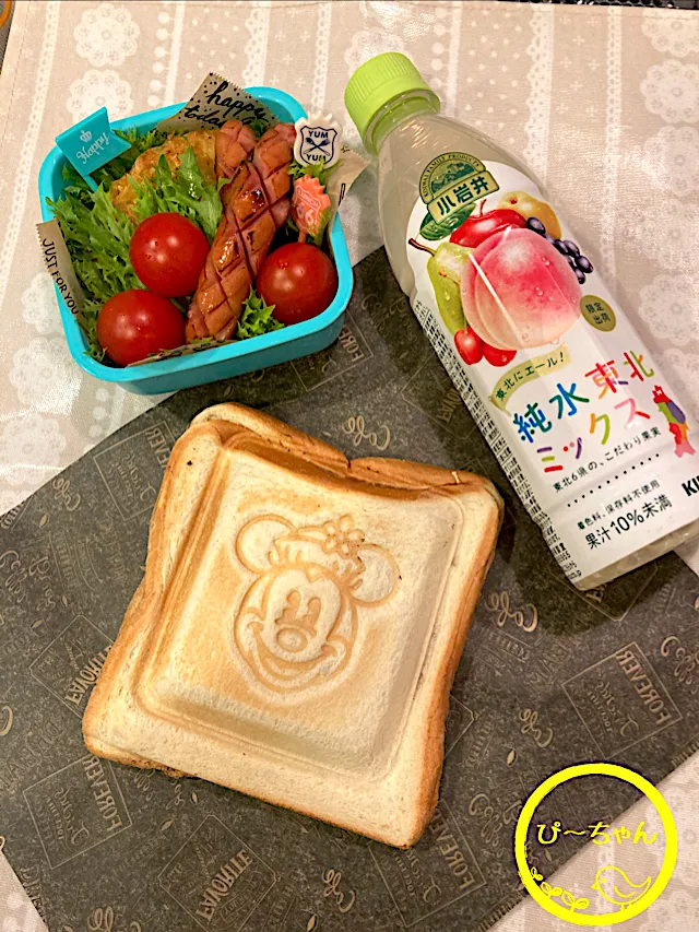 Snapdishの料理写真:次女☆専門学生弁当😊137日目|☆ぴ〜ちゃん☆さん