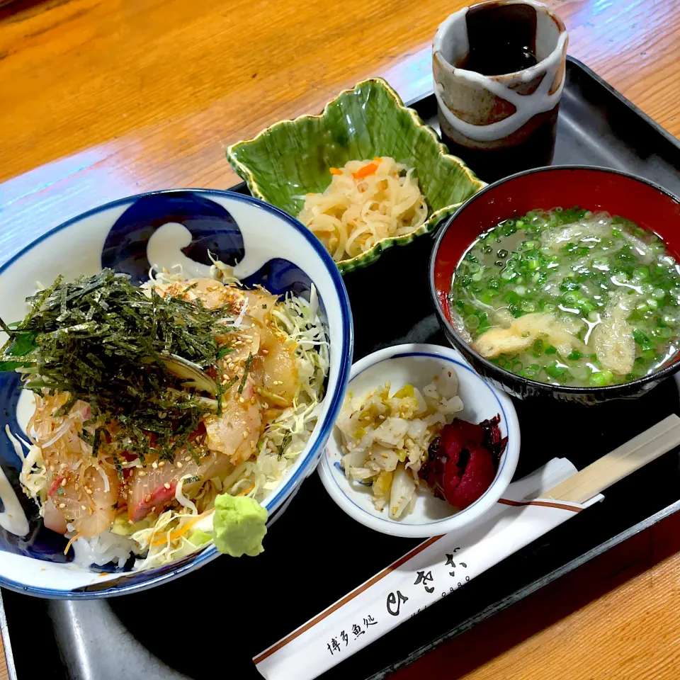 海鮮丼定食|T. Wonderさん