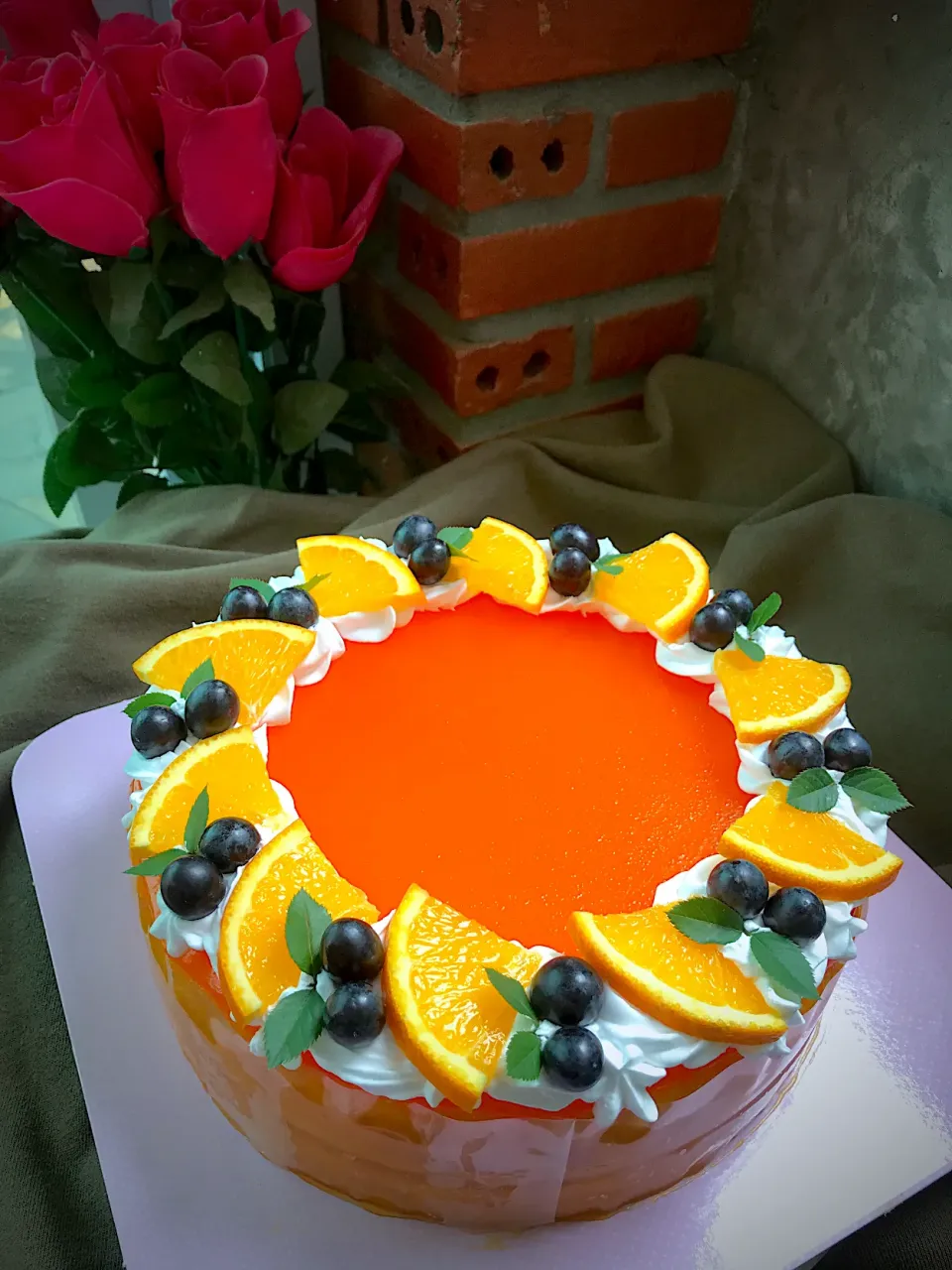 Orange cake|Numam Aphinyaさん