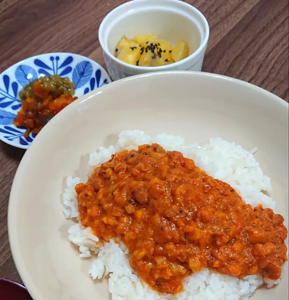 Snapdishの料理写真:中村屋 インドかりー海老のキーマ|ゆりちさん