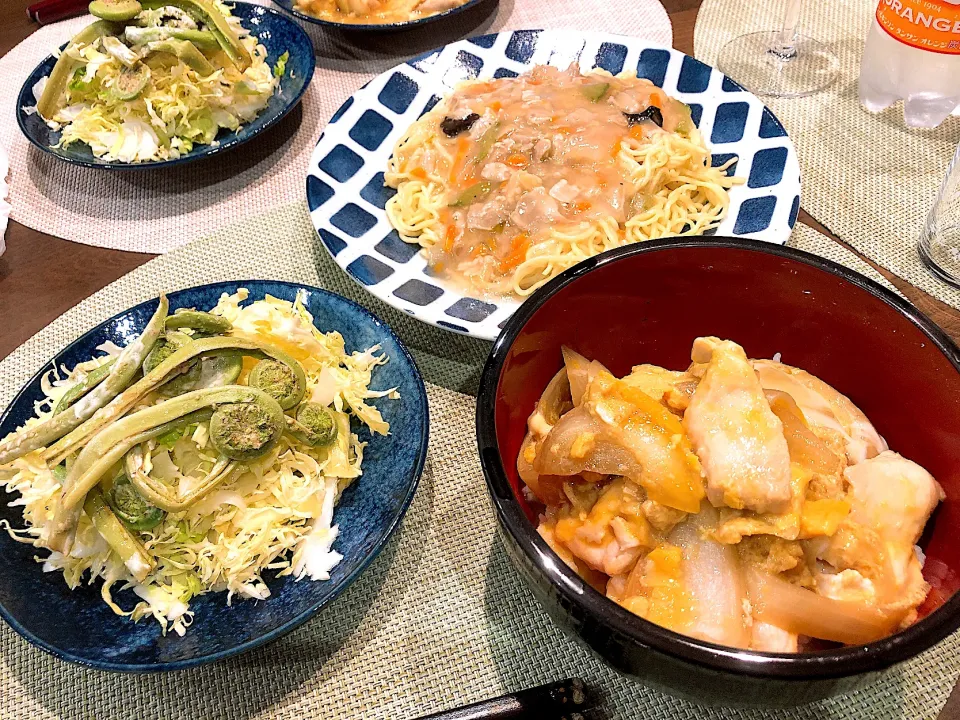 パパ作👨親子丼💙|ちびゆな ＊ 管理栄養士さん