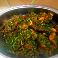 efo riro and goat meat with assorted|moni olowosibiさん