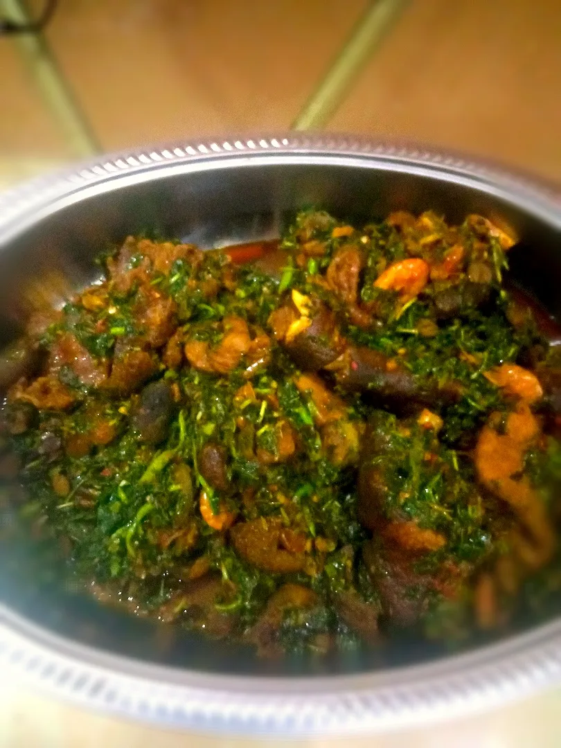 efo riro and goat meat with assorted|moni olowosibiさん