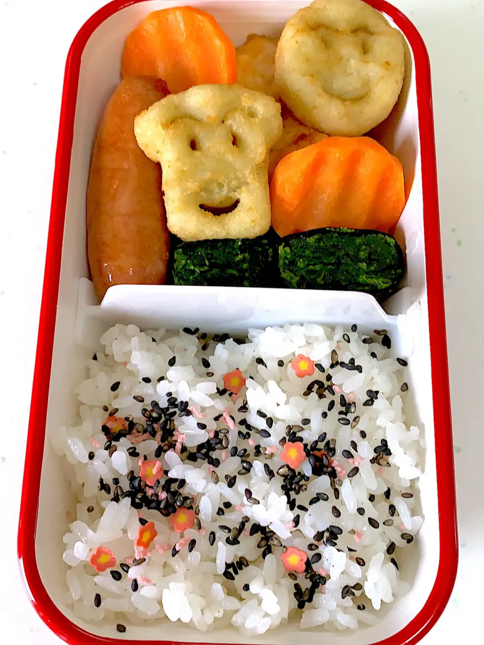 Snapdishの料理写真:2021/4/24高校生の娘のお弁当|hiro himiさん