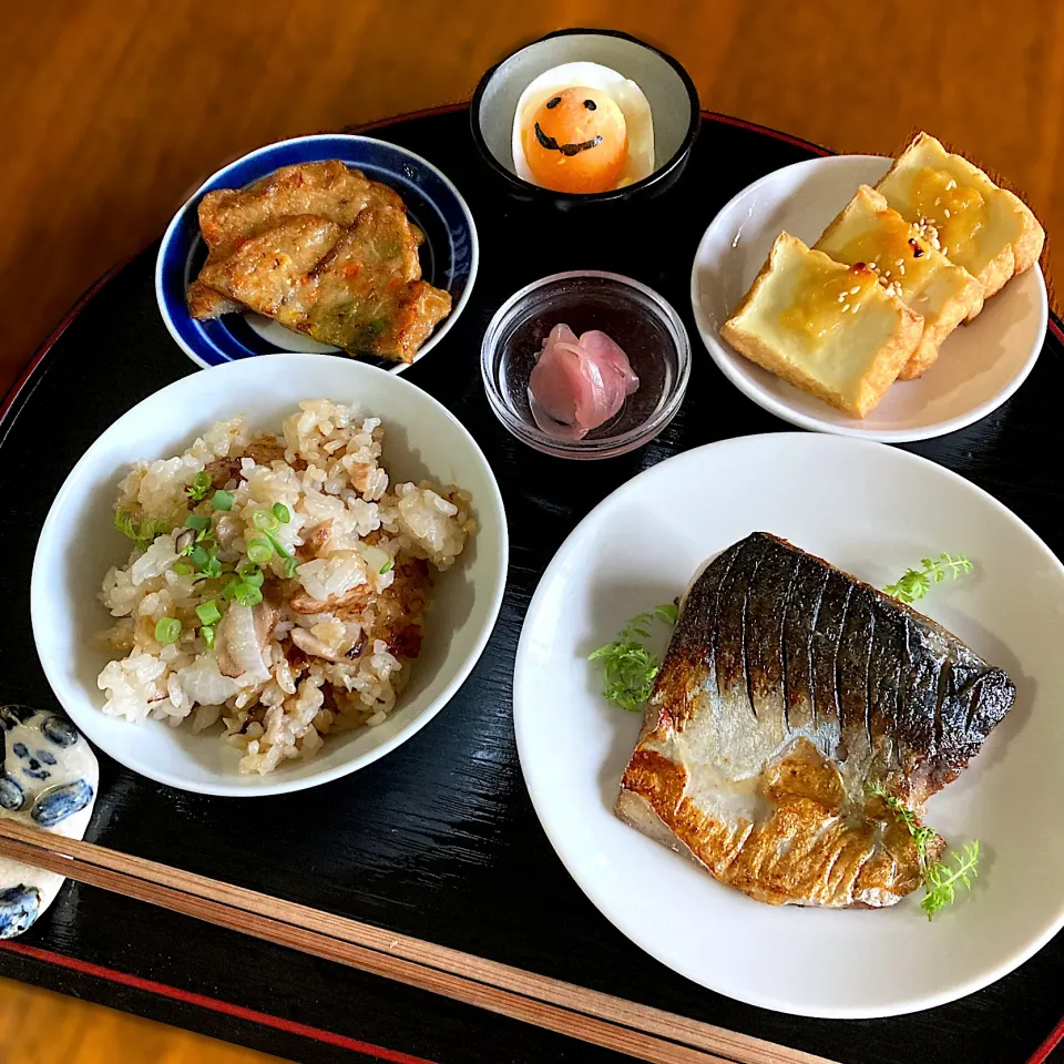 焼き鯖定食風ランチ|Kさん