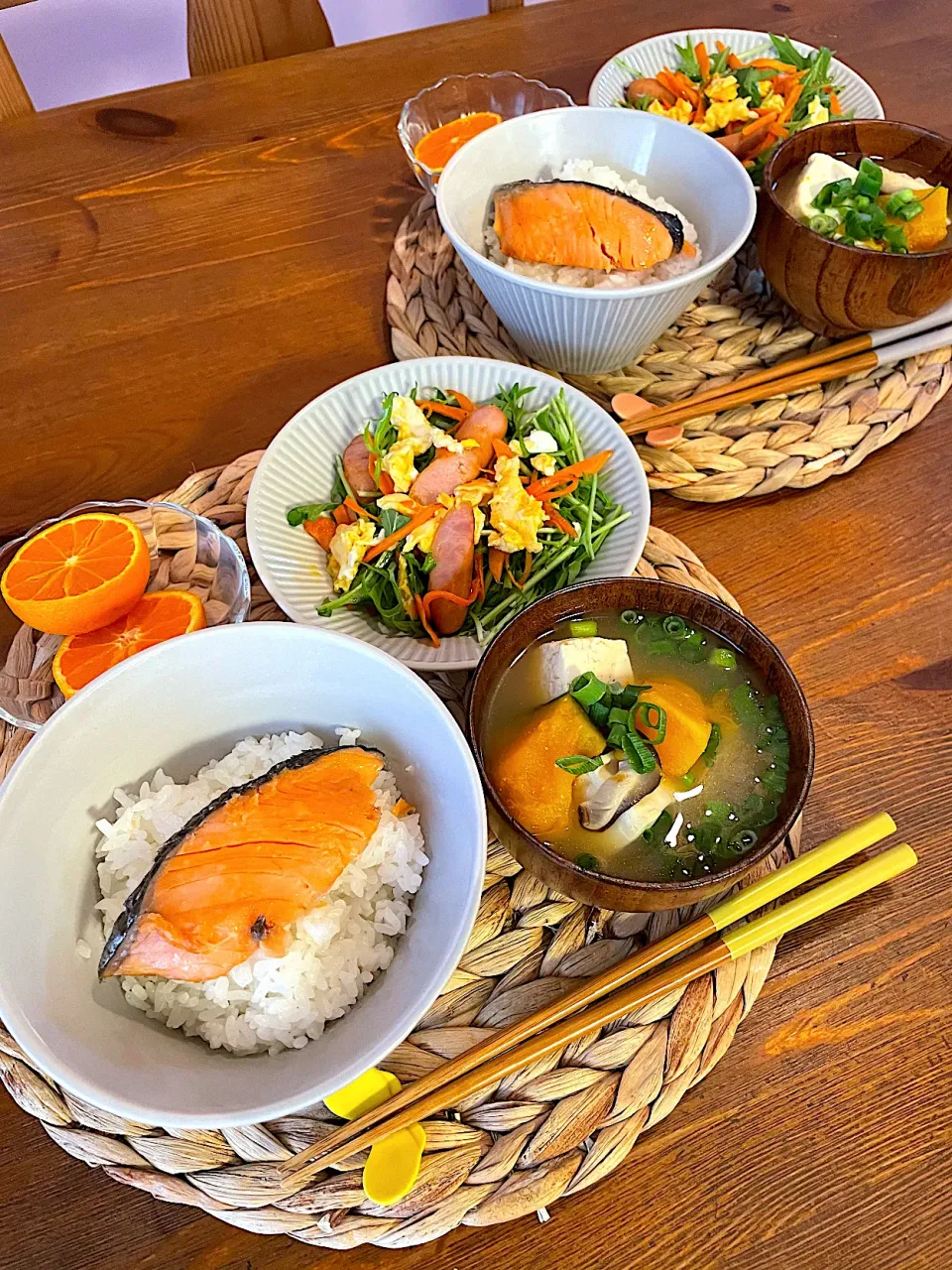 シャケごはん定食|ＭＡＲＵＥ家の食卓さん