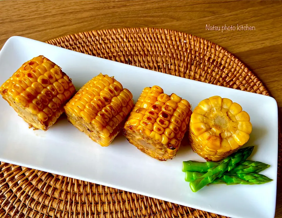 おうちでこんがり焼きとうもろこし🌽|ナツ1224さん