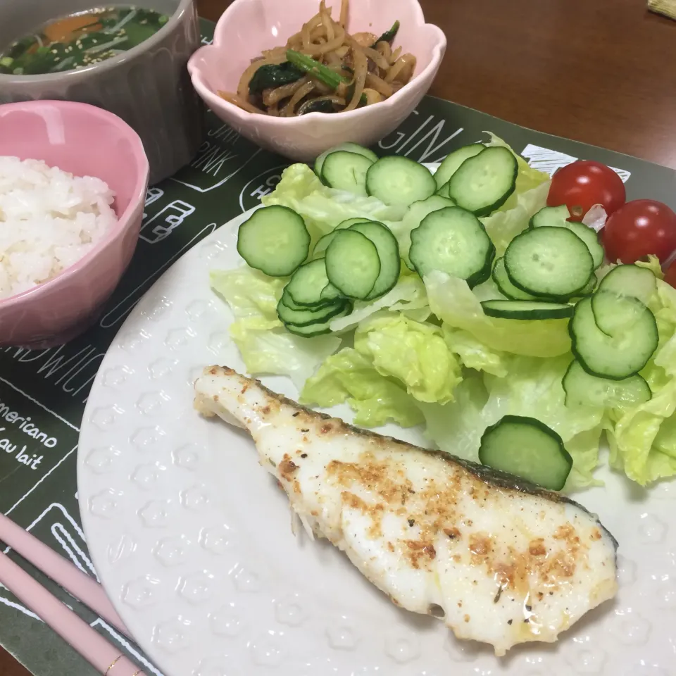 Snapdishの料理写真:タラのガリマヨソテー🐟|waiwaiさん