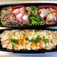 Snapdishの料理写真:予備校生お弁当0422|mie☆2さん