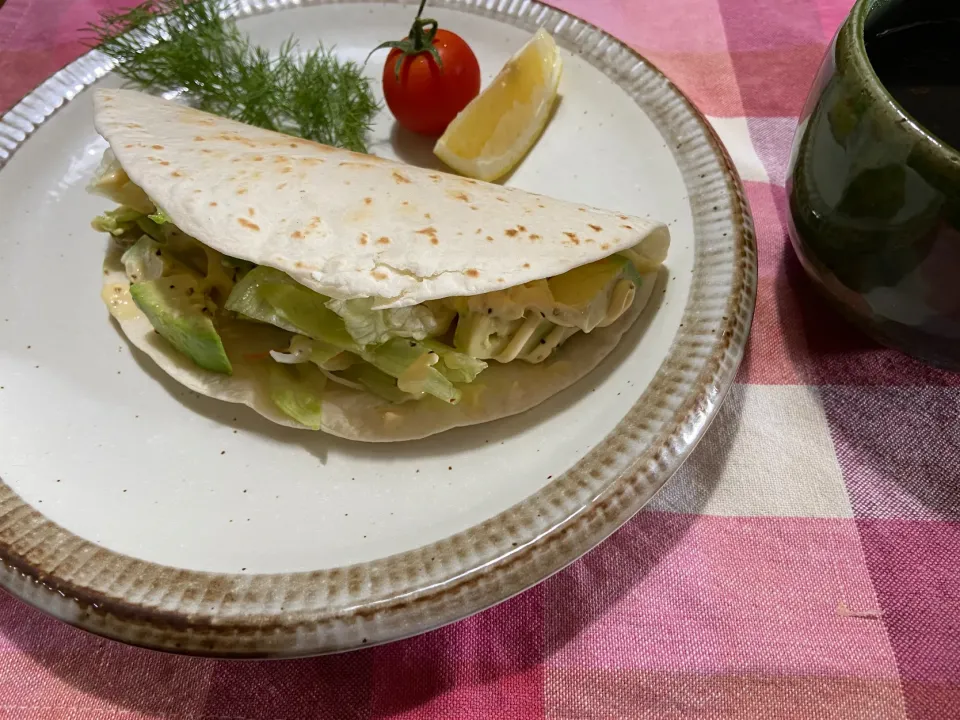 トルティーヤとコーヒー|ハルのただ飯さん