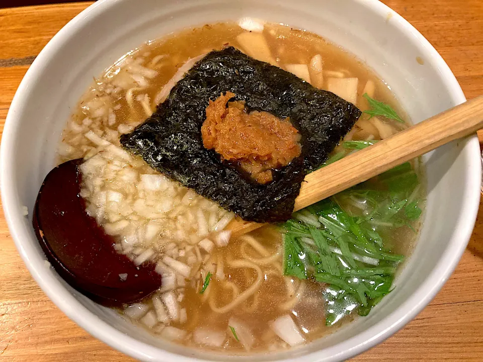 梅鰹醤油ラーメン|じょんさん