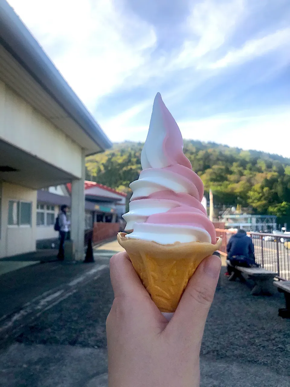 いちごミックスソフトクリーム🍦|ゆっこっこさん