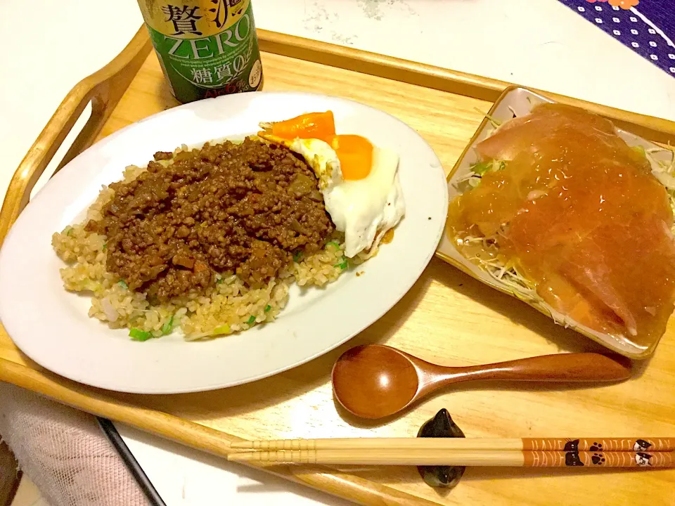 ネギと玄米ご飯のキーマカレー|Kazunari Miyazakiさん