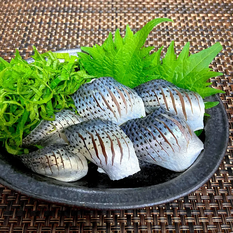 コノシロの酢締め|ス〜さんさん