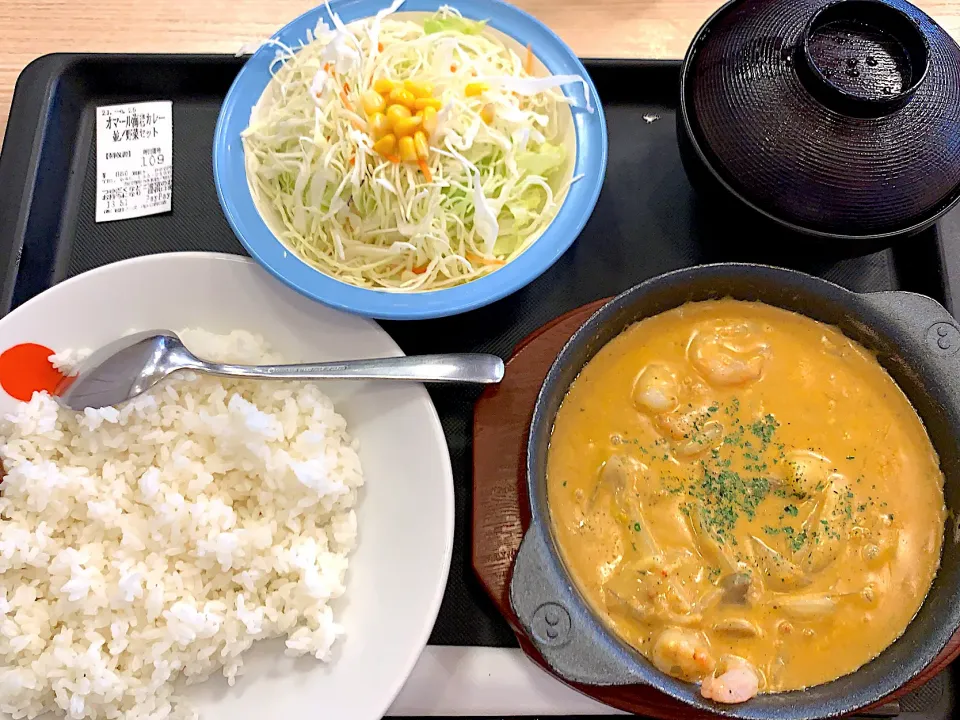 オマール海老カレー🍛並／野菜セット|yumyum😋さん