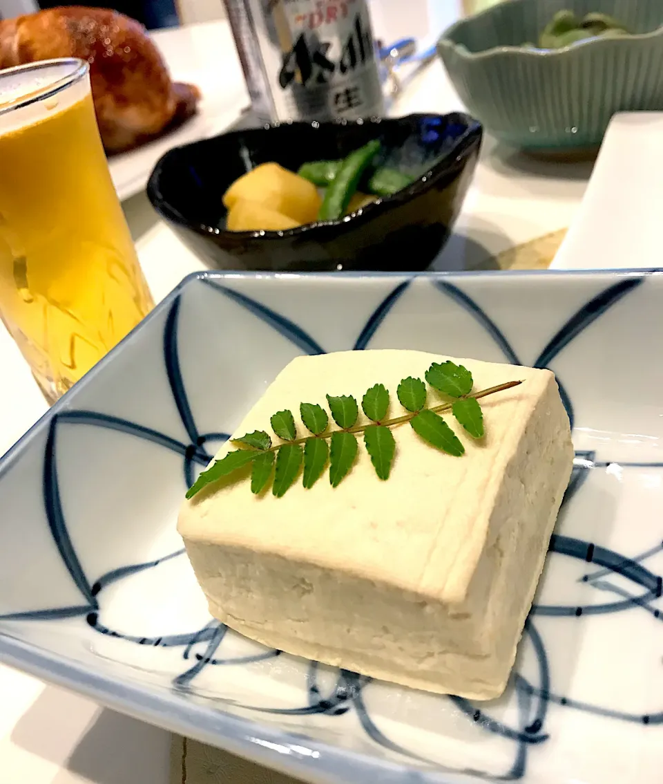 Snapdishの料理写真:木綿豆腐の糠漬け➰🍻😋|ナムナムさん