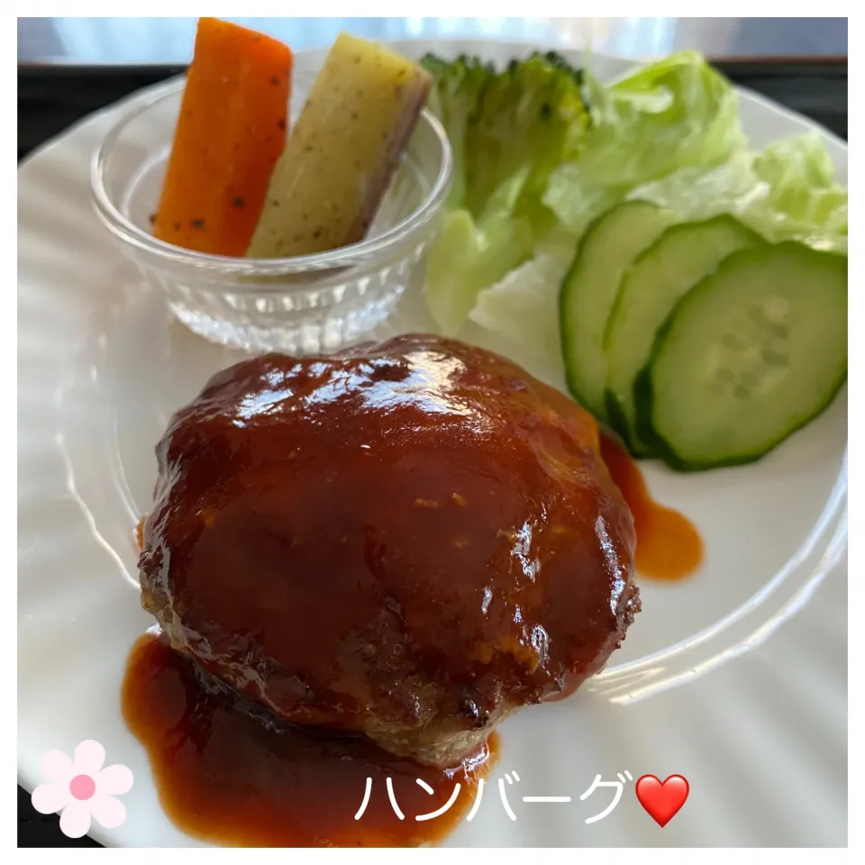 いのっちさんの料理 ハンバーグ❤️|いのっちさん