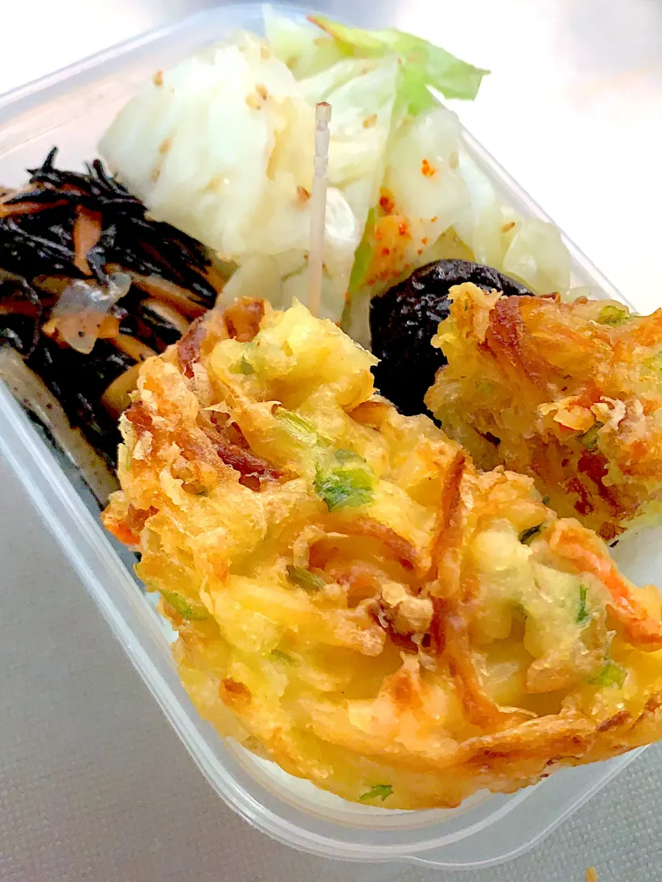 今日の天丼弁当^ - ^🍙|ゆきっちさん