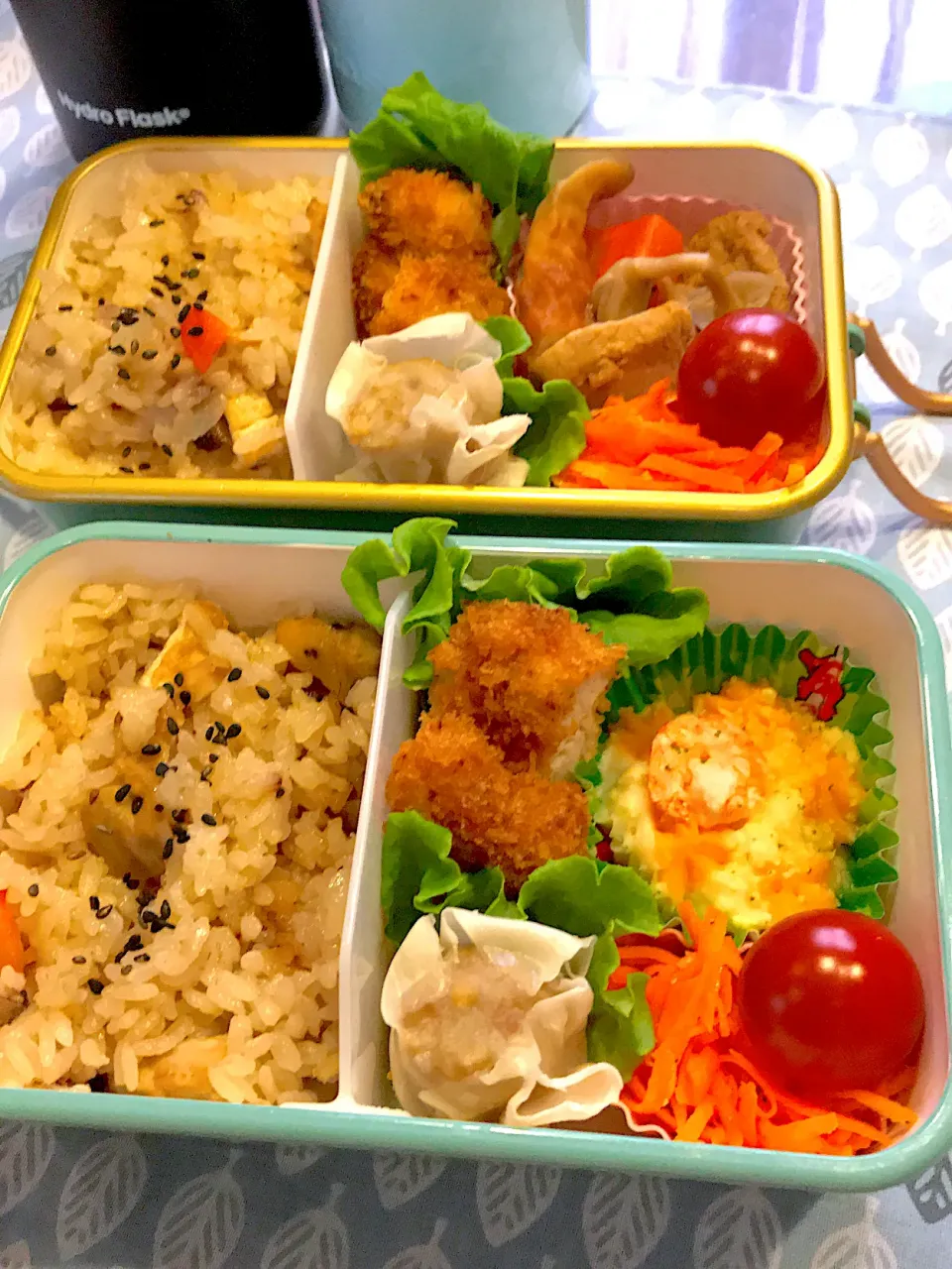 2021.4.26  ＊今日のお弁当＊かじきまぐろカツとキャロットラペ＊|rinrin*mama*さん