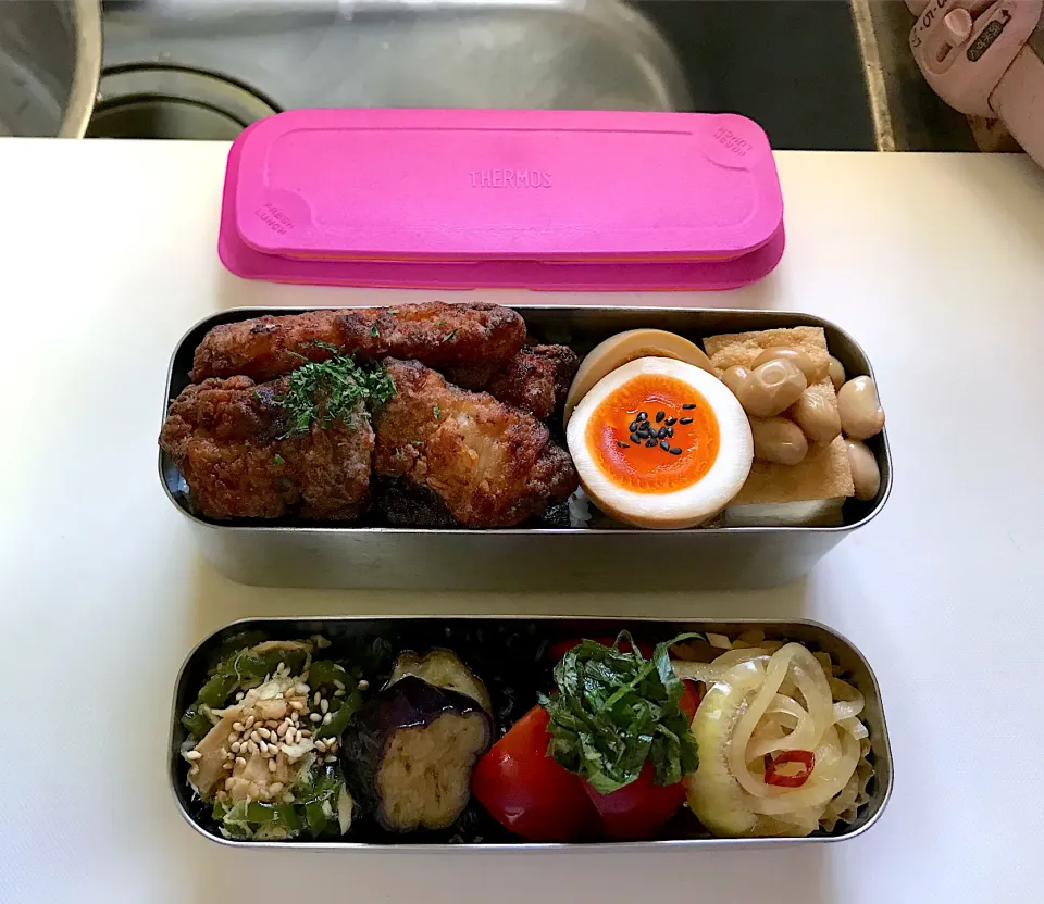 トン唐揚げ弁当♪|つばりん亭さん