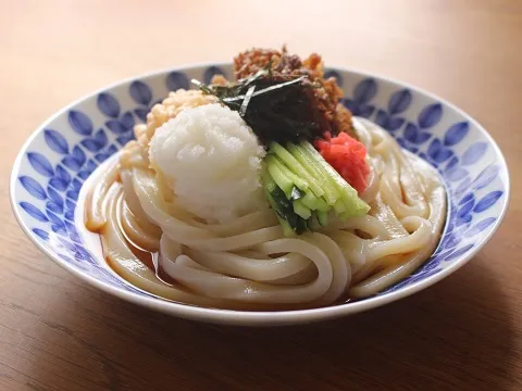 冷やしおろし肉うどん|ヤマサ醤油公式アカウントさん