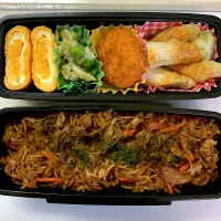 Snapdishの料理写真:予備校生お弁当0423|mie☆2さん